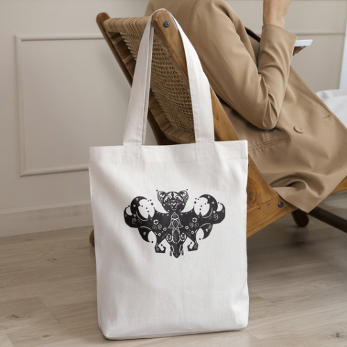 Original Art Whimsical Tote