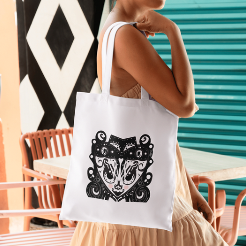 Original Art Whimsical Tote
