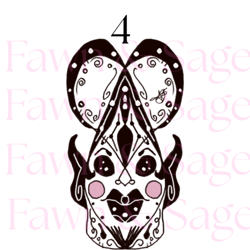 Original Whismical Folk Art Stickers