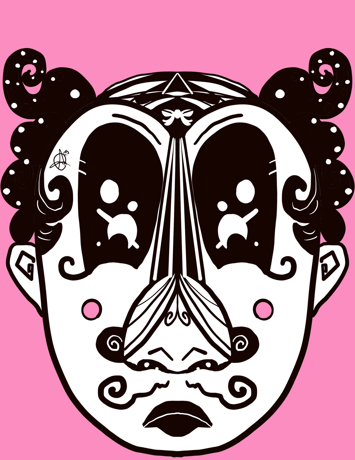 Original Whismical Folk Art Stickers