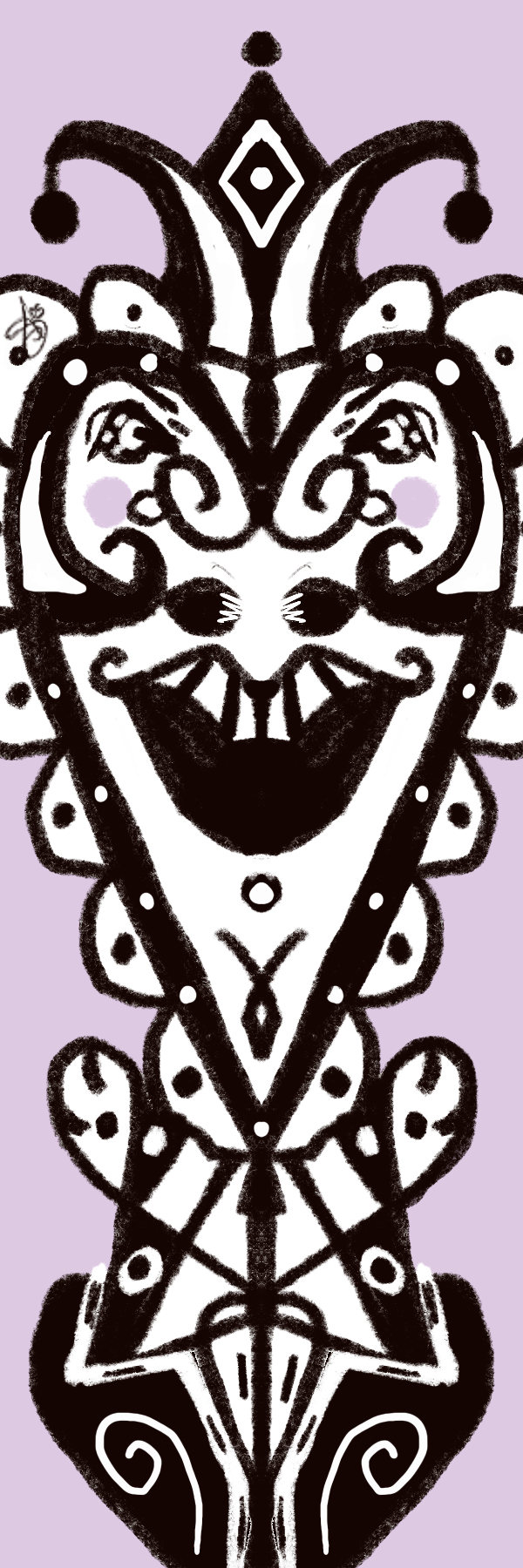 Original Whismical Folk Art Stickers