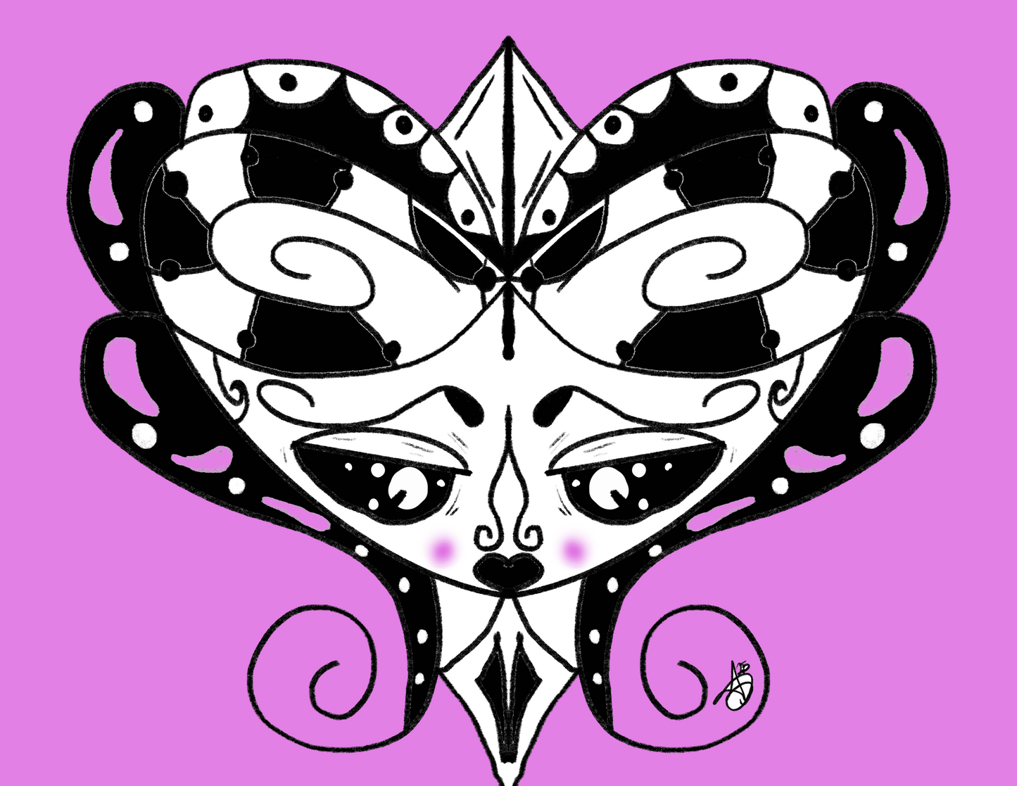 Original Whismical Folk Art Stickers