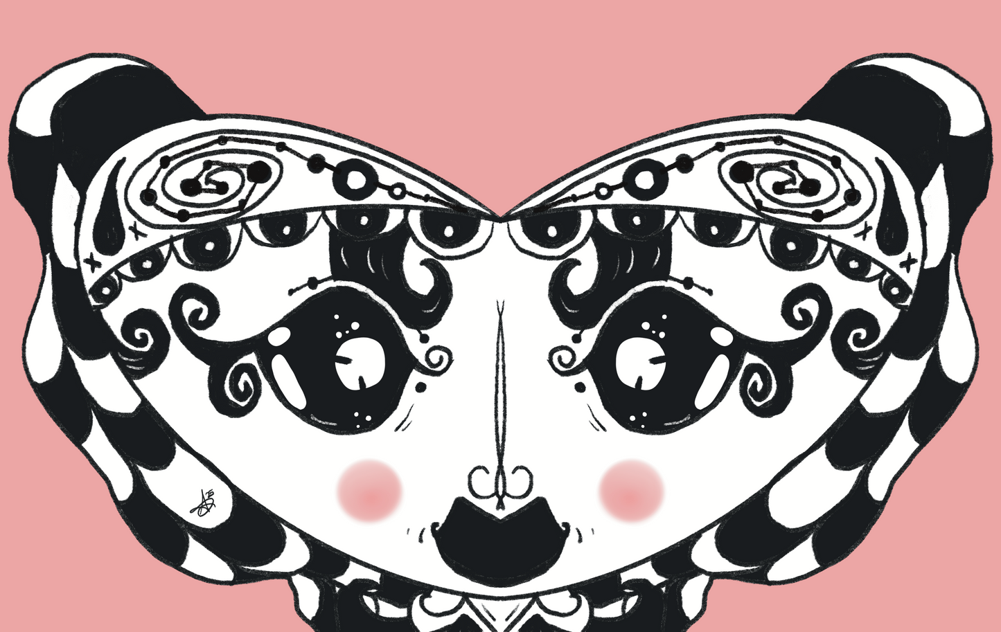Original Whismical Folk Art Stickers