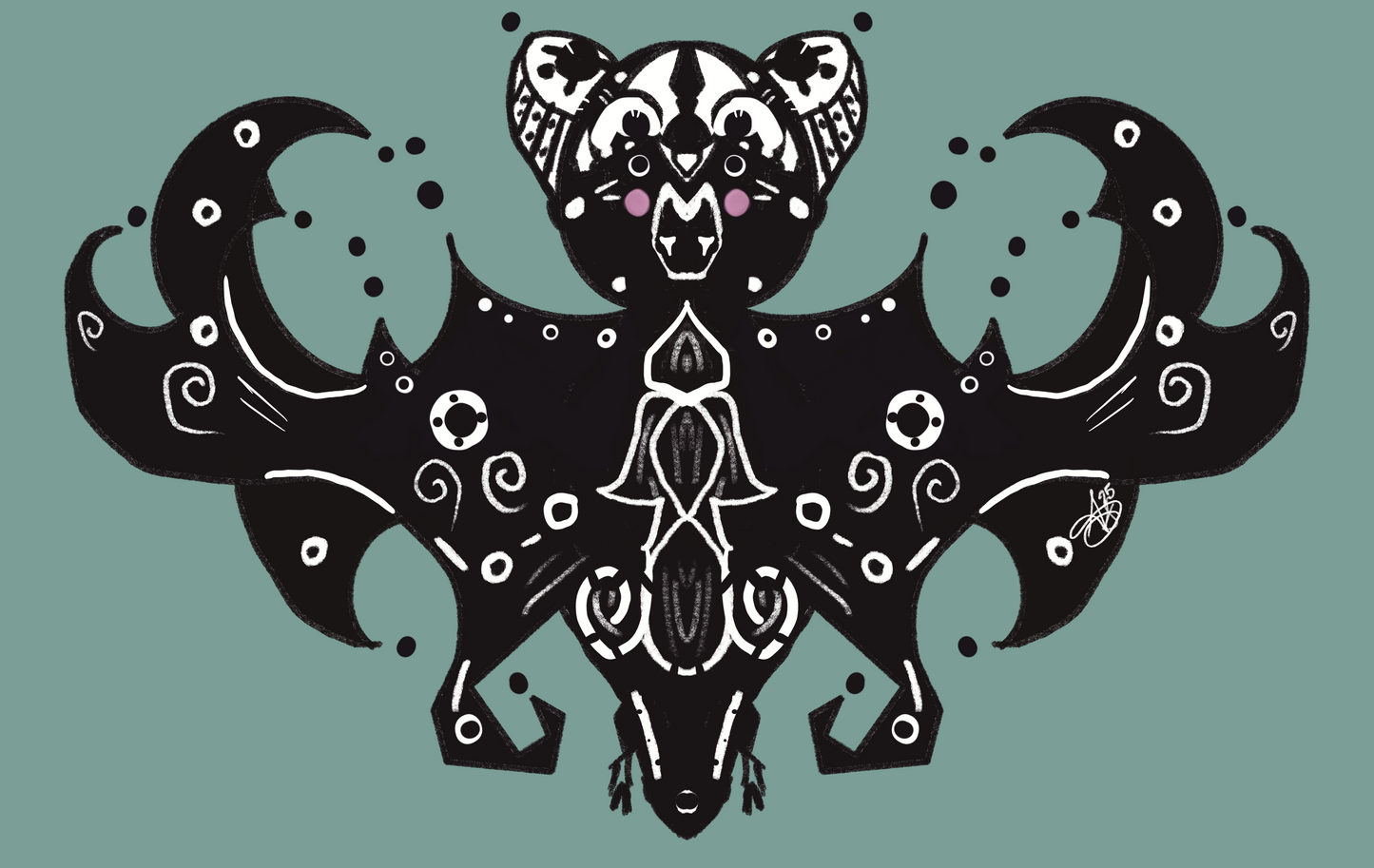 Original Whismical Folk Art Stickers