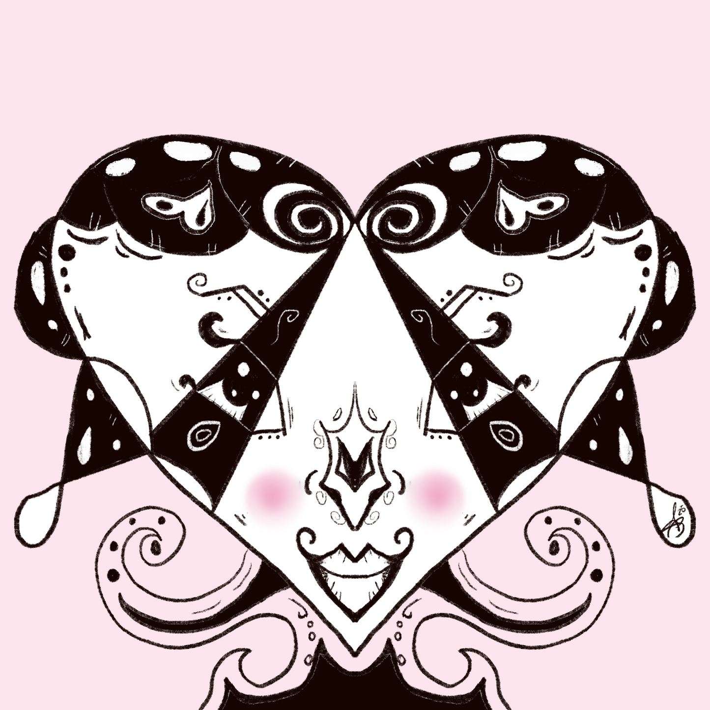 Original Whismical Folk Art Stickers