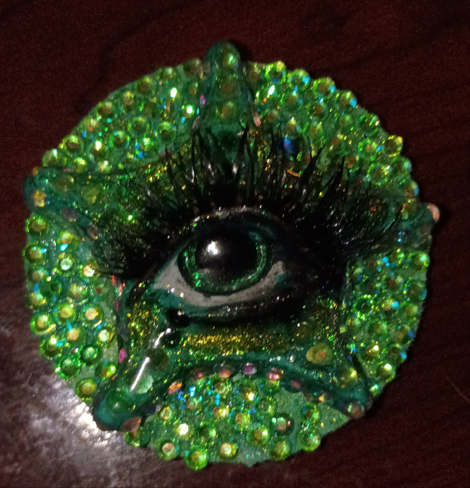 OOAK Clay Creatures magnet and pop socket